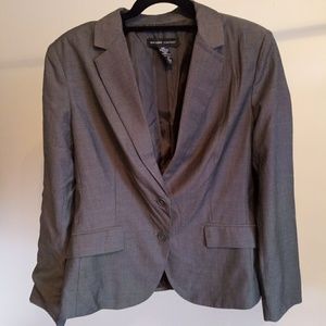 Womens blazer jacket-gray
